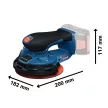 Bosch GEX 18V-150-3 Akkus Excentercsiszoló  (akku és töltő nélkül) kartondobozban