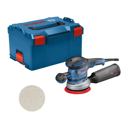 Bosch excentercsiszoló GEX 40-150 400W L-Boxx-ban