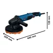 Bosch GPO 11-180 S polírozó gép 1100W, 180 mm