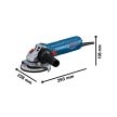 Bosch sarokcsiszoló GWS 12-125 1200W, 125mm