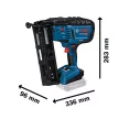 Bosch GNH 18V-64-2 M akkus szögbelövő 18V 32 - 64 mm 20 ° alapgép kartondobozban