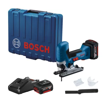   Bosch GST 185-LI akkus dekopírfűrész 18V, 2x4,0Ah (Extra 5Ah akku ajándékba)