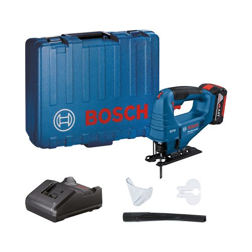 Bosch GST 183-LI Akkus szúrófűrész szett 1 x 4 Ah akku + töltő kofferben