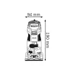Bosch élmaró GKF 600 600W