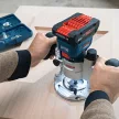 Bosch GKF 18V-8 Élmaró, szénkefementes (akku és töltő nélkül) kartondobozban (Extra 5Ah akku ajándékba)