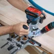 Bosch GKF 18V-8 Élmaró, szénkefementes (akku és töltő nélkül) kartondobozban (Extra 5Ah akku ajándékba)