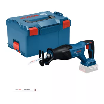   Bosch GSA18V-280 Akkus szablyafűrész (akku és töltő nélkül) L-Boxx-ban (Extra 5Ah akku ajándékba)