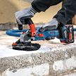 Bosch GBR 18V-15 S Betoncsiszoló (akku és töltő nélkül, gyémánt fazékkorong) L-Boxx-ban