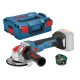 Bosch akkus X-LOCK sarokcsiszoló GWX 18V-10 SC 18V alapgép