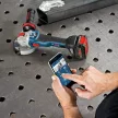 Bosch akkus X-LOCK sarokcsiszoló GWX 18V-10 SC 18V alapgép