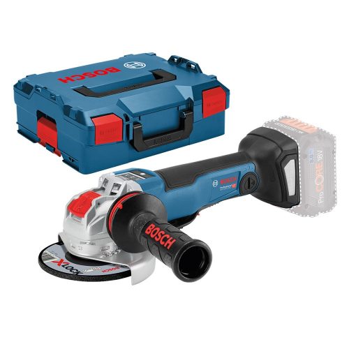 Bosch akkus X-LOCK sarokcsiszoló GWX 18V-10 PSC 18V alapgép