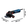 Bosch Expert sarokcsiszoló 125mm EXWS20-125B (2000W) kartondobozban