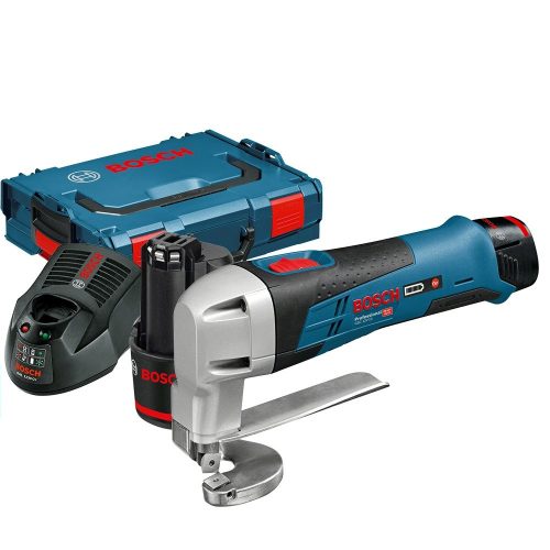 Bosch akkus lemezvágó GSC 12V-13 12V 2x2,0Ah