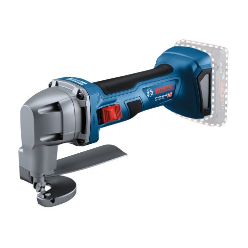 Bosch GSC 18V-16 E akkus lemezvágó olló (akku és töltő nélkül) kartondobozban