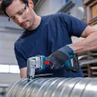 Bosch GSC 18V-16 E akkus lemezvágó olló (akku és töltő nélkül) kartondobozban (Extra 5Ah akku ajándékba)