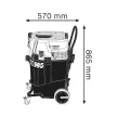 Bosch ipari száraz-nedves porszívó GAS 55 M AFC 1200W