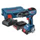 Bosch akkus ütvefúró-csavarozó GSB 18V-50 18V 2x2,0Ah