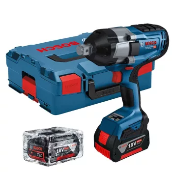   Bosch akkus ütvecsavarozó L-boxx GDS 18V-1050 H 18V 2x5,0Ah (Extra 5Ah akku ajándékba)