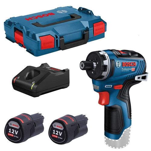 Bosch akkus ütvecsavarozó L-boxx GSR 12V-35 HX 12V 2x3,0Ah