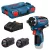 Bosch akkus ütvecsavarozó L-boxx GSR 12V-35 HX 12V 2x3,0Ah