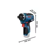 Bosch | akkus fúrócsavarozó GSR 12V-35 HX 12V 2x3,0Ah