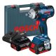 Bosch akkus ütvecsavarozó 18V GDS 18V-400 2x5,0 Ah