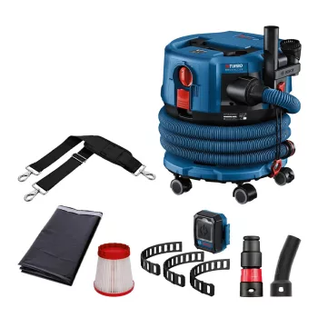   Bosch GAS 18V-12 MC akkus porszívó Alapgép (Extra 5Ah akku ajándékba)