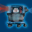 Bosch GAS 18V-12 MC akkus porszívó Alapgép (Extra 5Ah akku ajándékba)