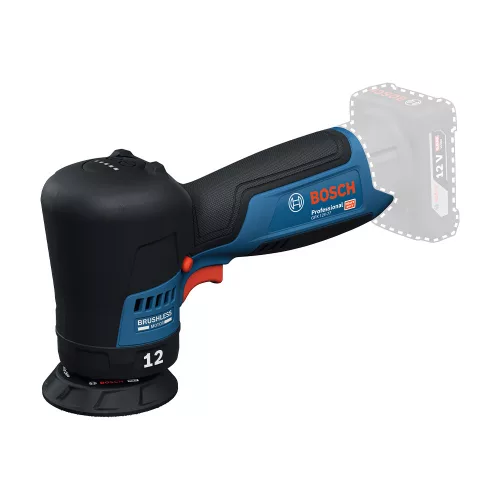 Bosch GPX 12V-77 Akkus excenterpolírozó (akku és töltő nélkül) kartondobozban