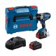 BOSCH GDS 18V-1600 HC akkus ütvecsavarozó 18V, GCY 42Bluetooth Modul, 1600Nm 2 x 8,0 Ah + töltő L-Boxx-ban