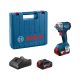 Bosch GDS 18V-350 Akkus Ütvecsavarozó (2X4,0 Ah akkuval; GAL 1820 töltővel) szerszámkofferben