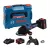 Bosch EXPERT EXWS18V-15PS Akkus sarokcsiszoló 125mm (2xEXBA18V-80 akku; EXAL18V-160) L-Boxx-ban