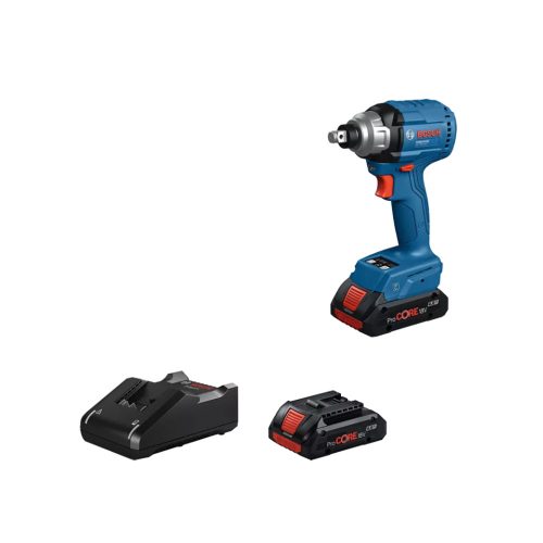 Bosch IDS 18V-200T Akkus ütvecsavarozó  (2x4,0 Ah akkuval GAL 18V-40 töltővel) kartondobozban