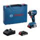 Bosch GDR 18V-215 Akkus ütvecsavarozó (2x2,0 Ah akkuval; GAL 18V-20 töltővel) szerszámkofferben