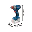 Bosch akkus gépszett PRO GDX 18V-285 + GSR 185-LI + 2x2,0Ah + GAL 18V-20 + koffer (Extra 5Ah akku ajándékba)