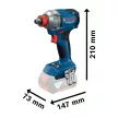 Bosch GDX 18V-285 + GSB 185-LI akkus gépszett 2x2,0AH kofferben (Extra 5Ah akku ajándékba)