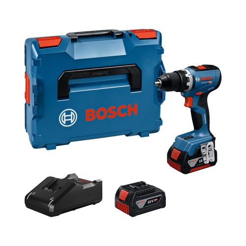 Bosch GSR 18V-65 akkus fúró-csavarozó 5,0Ah L-Boxx-ban
