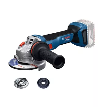   Bosch GWS 18V-11 S Akkus Sarokcsiszoló (akku és töltő nélkül) kartondobozban (Extra 5Ah akku ajándékba)