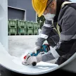 Bosch GWX 18V-11 S  Akkus sarokcsiszoló X-LOCK (akku és töltő nélkül) L-Boxx-ban