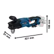 Bosch GRD 18V-127 Akkus sarokfúrógép (akku és töltő nélkül) kartondobozban (Extra 5Ah akku ajándékba)