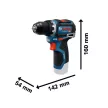 Bosch akkus fúrócsavarozó GSR 12V-32 12V 2x3,0Ah
