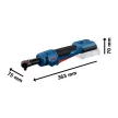 Bosch GRC 18V-60 Akkus racsnis csavarkulcs (akku és töltő nélkül) kartondobozban