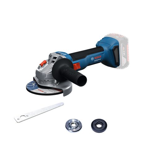 Bosch GWS 18V-8 Akkus Sarokcsiszoló  (akku és töltő nélkül; csiszolótárcsa 125mm) kartondobozban