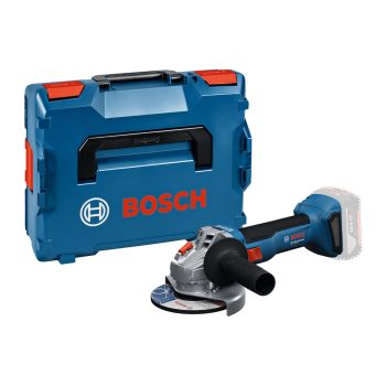   Bosch GWS 18V-8 Akkus Sarokcsiszoló (akku és töltő nélkül;  csiszolótárcsa 125mm) L-Boxx-ban