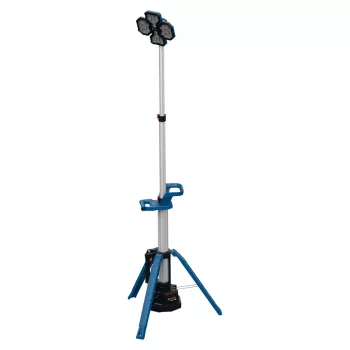   Bosch GLT18V-5000 akkumulátoros munka lámpa 18 V, 5000 lm, IP54, alapgép (Extra 5Ah akku ajándékba)