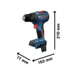 Bosch akkus fúrócsavarozó EXSR 18V-90 18V alapgép – EXPERT
