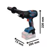 Bosch Expert akkus fúró-csavarozó EXSR18V-150 (EXBA 2x8,0 Ah akkuval; GAL 12V/18V-80 töltővel) L-Boxx-ban