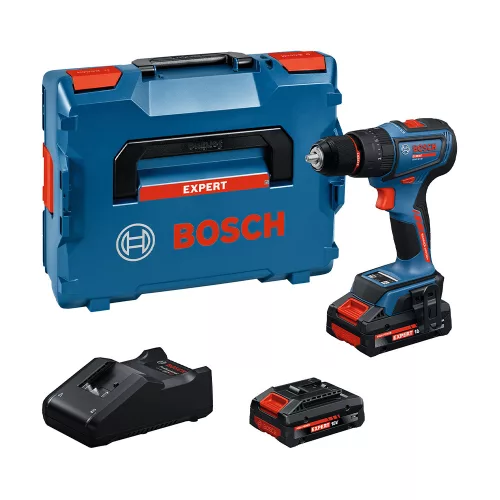 Bosch akkus ütvefúró-csavarozó EXSB 18V-90 18V 2x4,0Ah – EXPERT (Regisztrációval akár ajándék is elérhető!)