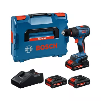   Bosch Expert akkus ütvefúró-csavarozó EXSB18V-90 (3x4.0Ah EXBA, GAL 18V-40, L)