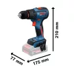 Bosch Expert akkus ütvefúró-csavarozó EXSB18V-90 (3x4.0Ah EXBA, GAL 18V-40, L)